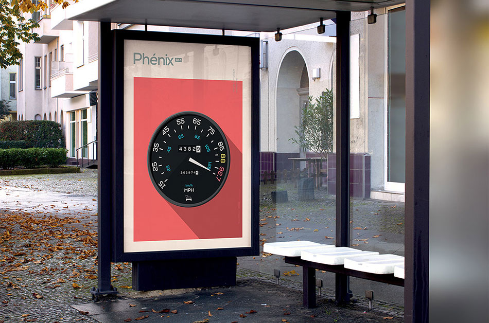 成都广告公司 Phénix电台 品牌形象设计 品牌VI设计 