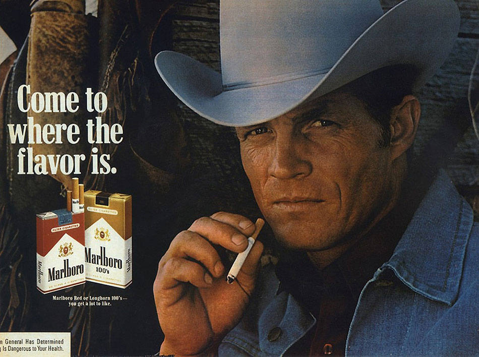 品牌形象设计 万宝路香烟广告