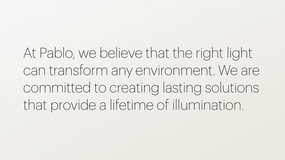  成都摩品品牌形象设计公司-Pablo Brand Refresh灯具形象设计欣赏