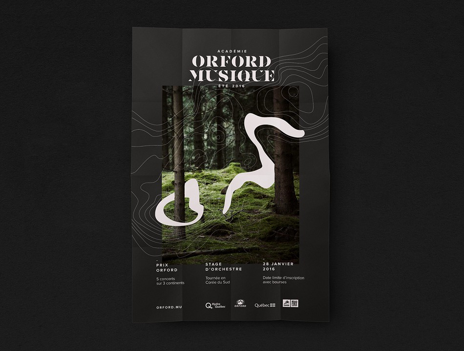 Orford音乐节品牌形象设计,成都摩品VI设计公司