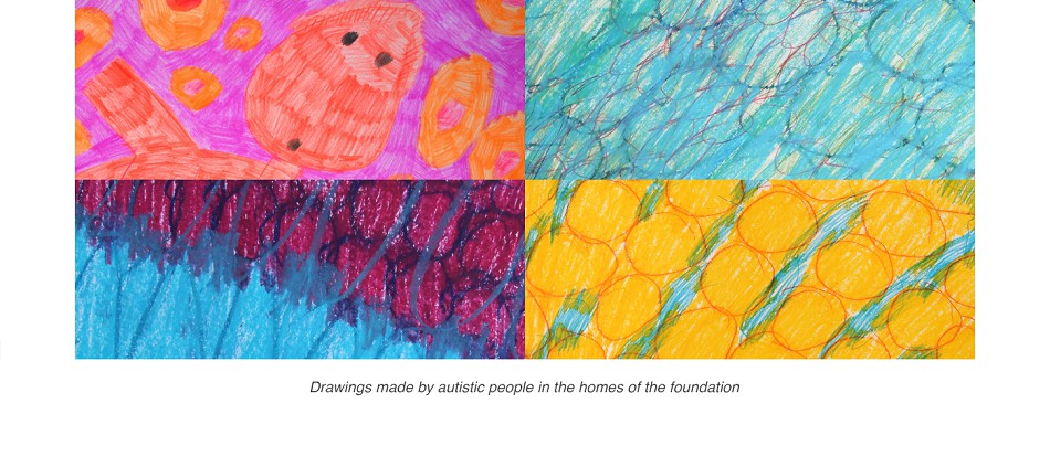 Autistic Art自闭症基金会标志LOGO设计,公司VI设计,成都摩品广告设计公司