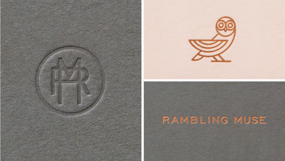 成都摩品品牌形象设计公司-Rambling Muse博客网页设计欣赏