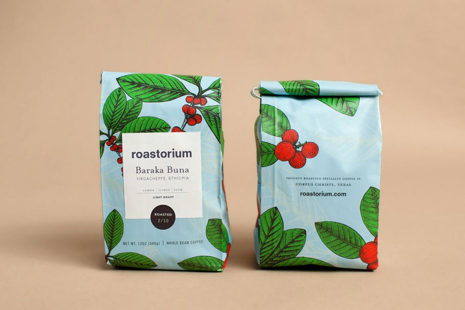 成都摩品包装设计公司-Roastorium咖啡豆包装设计欣赏